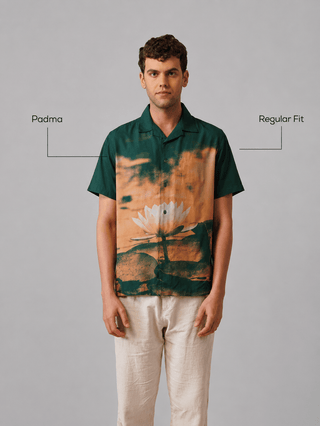 Padma – Regular Fit, Half Sleeves Shirt