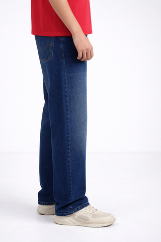 Straight fit Denim- Vintage Blue