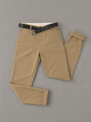 Men's Slim Fit Formal Trouser - Khakhi