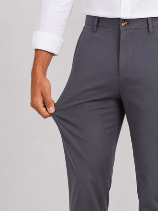 Men's Slim Fit Formal Trouser - Grey