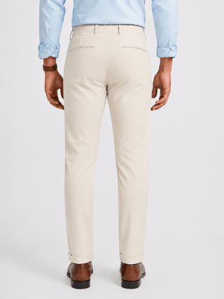 Men's Slim Fit Formal Trouser - Beige