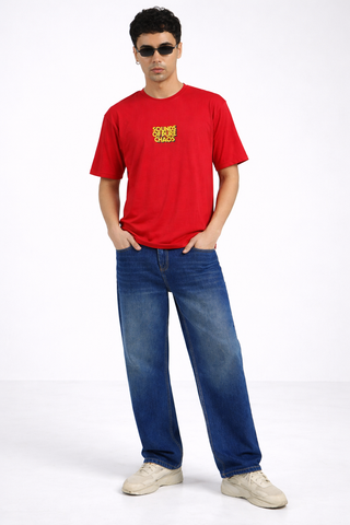 Straight fit Denim- Vintage Blue