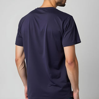 Supima Cotton Crew Neck T-Shirt  - Navy