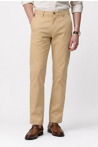 Men's Comfort Fit Formal Trouser - Khaki