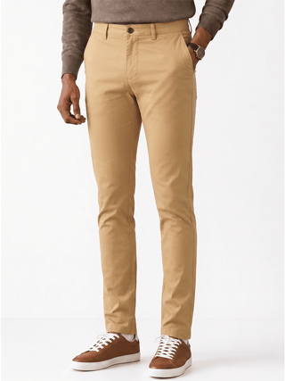 The Slim Fit Travel Chino - Khaki
