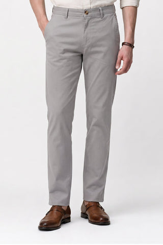 Men's Slim Fit Formal Trouser - Grey