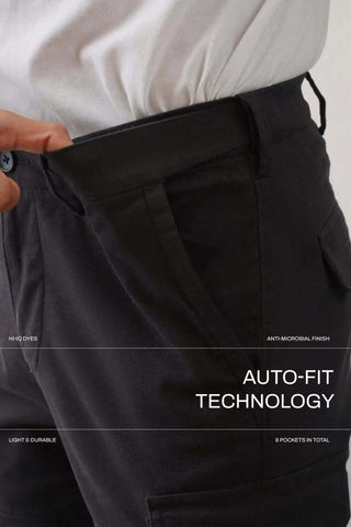 The Regular Fit Pro Cargo Pants - Black