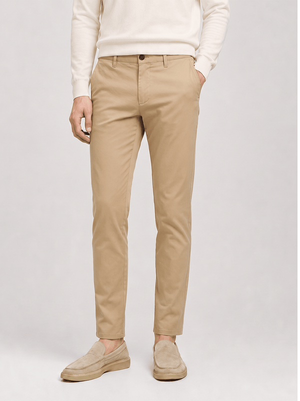 The Slim Fit Daylong Chino - Old Camel