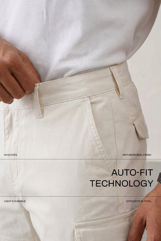 The Regular Fit Pro Cargo Pants - Off White