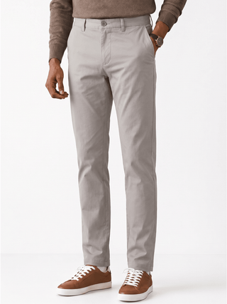 The Slim Fit Travel Chino - Grey