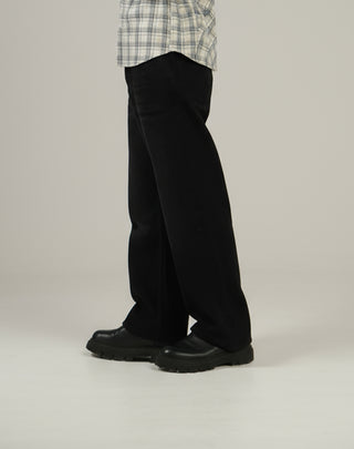 Baggy fit Denim - Charcoal Black