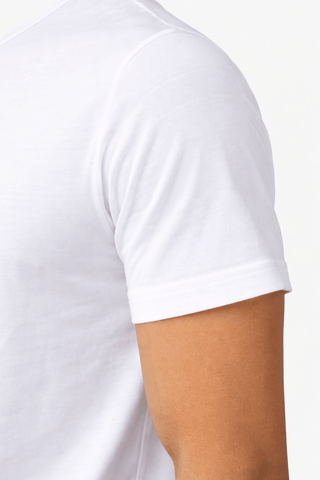 Supima Cotton Crew Neck T-Shirt - White