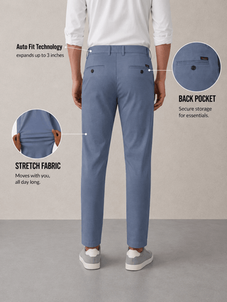 The Regular Fit Daylong Chino - Clouded Axe