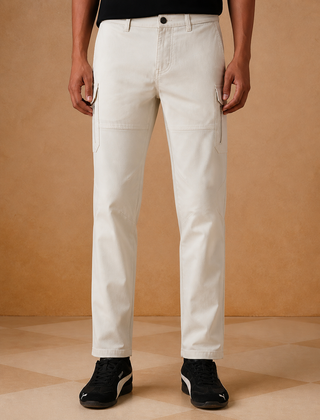 The Regular Fit Pro Cargo Pants - Off White