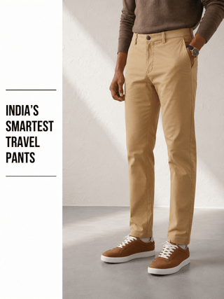 The Regular Fit Travel Chino - Khaki