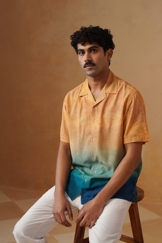 Sundara - Regular Fit, Half Sleeve Printed Shirt