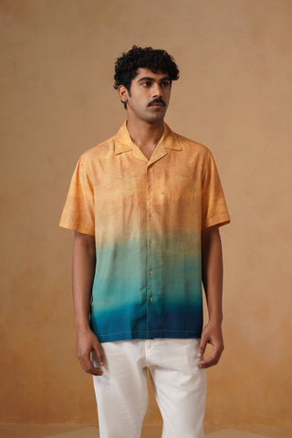 Sundara - Regular Fit, Half Sleeve Printed Shirt