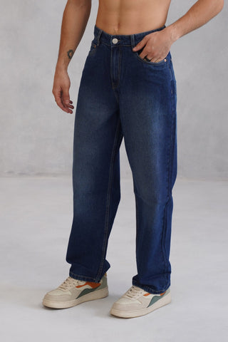 Straight fit Denim - Indigo Blue