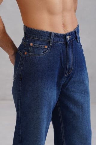 Straight fit Denim - Indigo Blue
