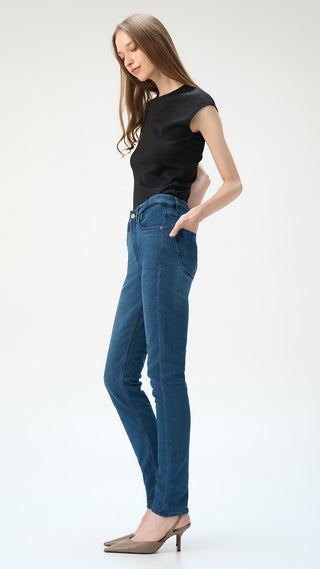 Skinny fit City Denim for Her - Alaska dark Blue