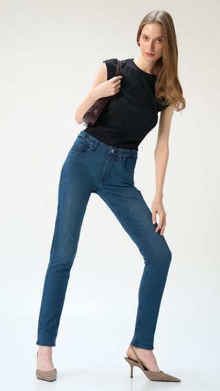 Skinny fit City Denim for Her - Alaska dark Blue