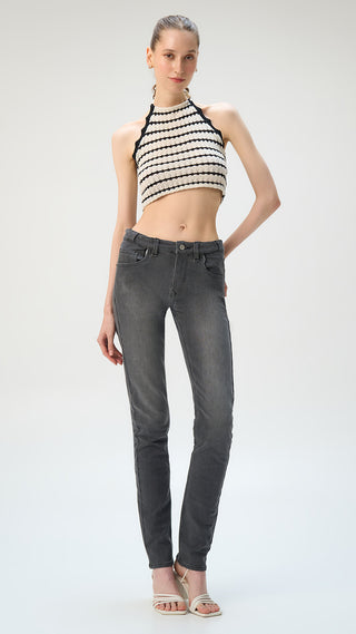 Skinny fit City Denim for Her- London Grey