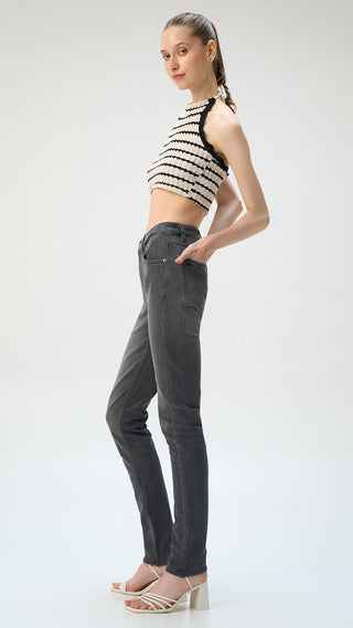 Skinny fit City Denim for Her- London Grey