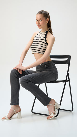 Skinny fit City Denim for Her- London Grey