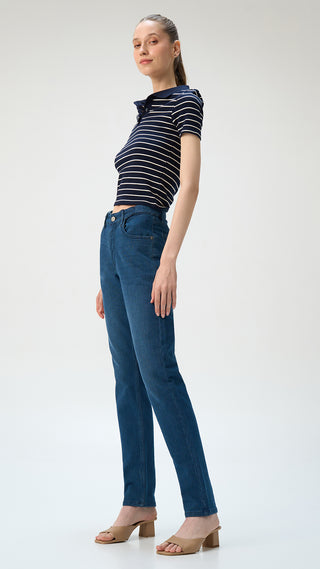 Slim fit City Denim for her- Alaska dark Blue