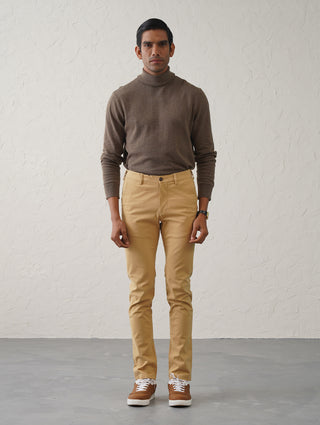 The Slim Fit Travel Chino - Khaki