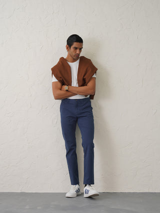 The Regular Fit Daylong Chino - Knight Blue