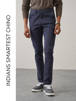 The Regular Fit Daylong Chino - Night Navy