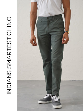 The Slim Fit Daylong Chino - Stained Olive