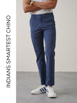 The Regular Fit Daylong Chino - Knight Blue