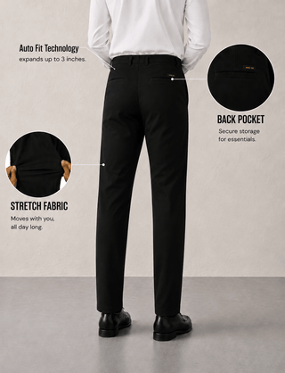 The Regular Fit Daylong Chino - Black Beast