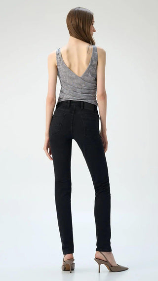 Skinny fit City Denim for Her -Bombay Black Minus One