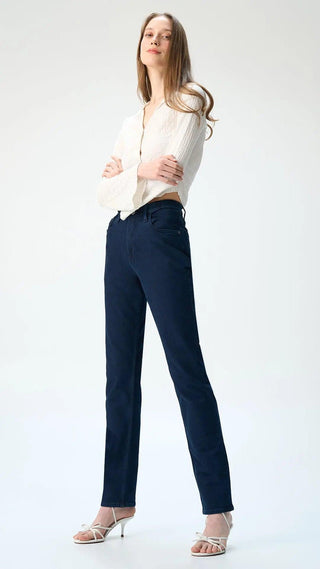 Slim fit City Denim for her- Jodhpur Blue Minus One