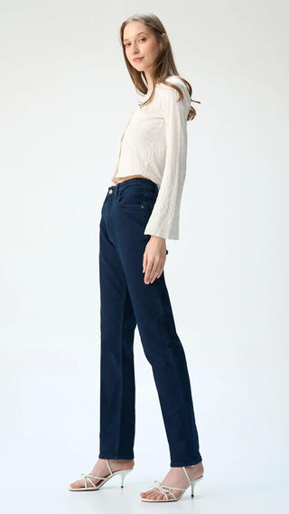 Slim fit City Denim for her- Jodhpur Blue Minus One