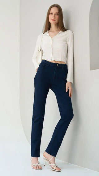 Slim fit City Denim for her- Jodhpur Blue Minus One
