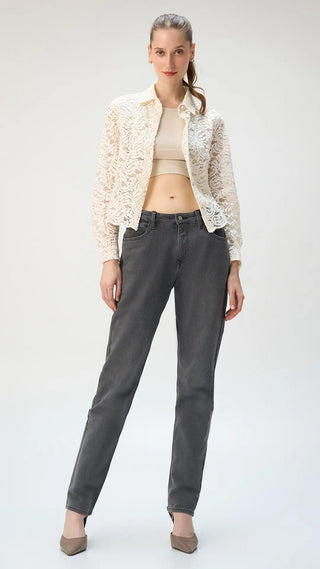 Slim fit City Denim for her- London Grey Minus One