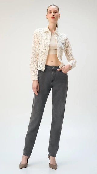 Slim fit City Denim for her- London Grey Minus One