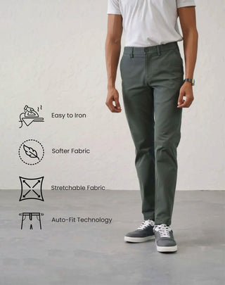 The Slim Fit Daylong Chino - Stained Olive