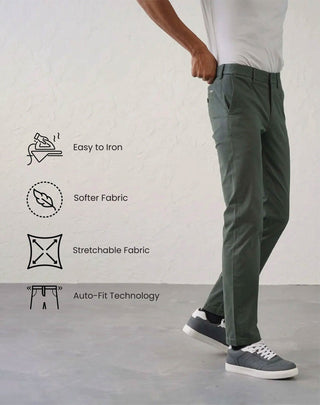 The Regular Fit Daylong Chino - Stained Olive