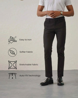 The Slim Fit Daylong Chino - Black Beast