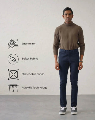 The Regular Fit Daylong Chino - Night Navy