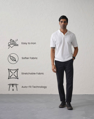 The Regular Fit Daylong Chino - Black Beast