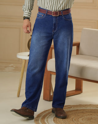 Straight fit Denim - Indigo Blue