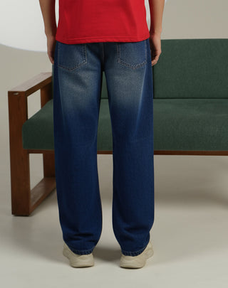 Straight fit Denim- Vintage Blue