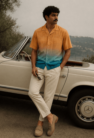 Sundara - Regular Fit, Half Sleeve Printed Shirt