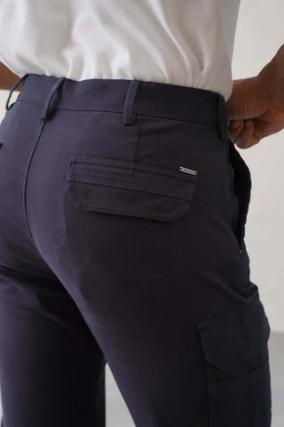 The Regular Fit Pro Cargo Pants - Navy Minus One